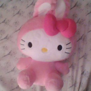 Hello Kitty In Bunny Costume Kawaii Sanrio Y2K Plush